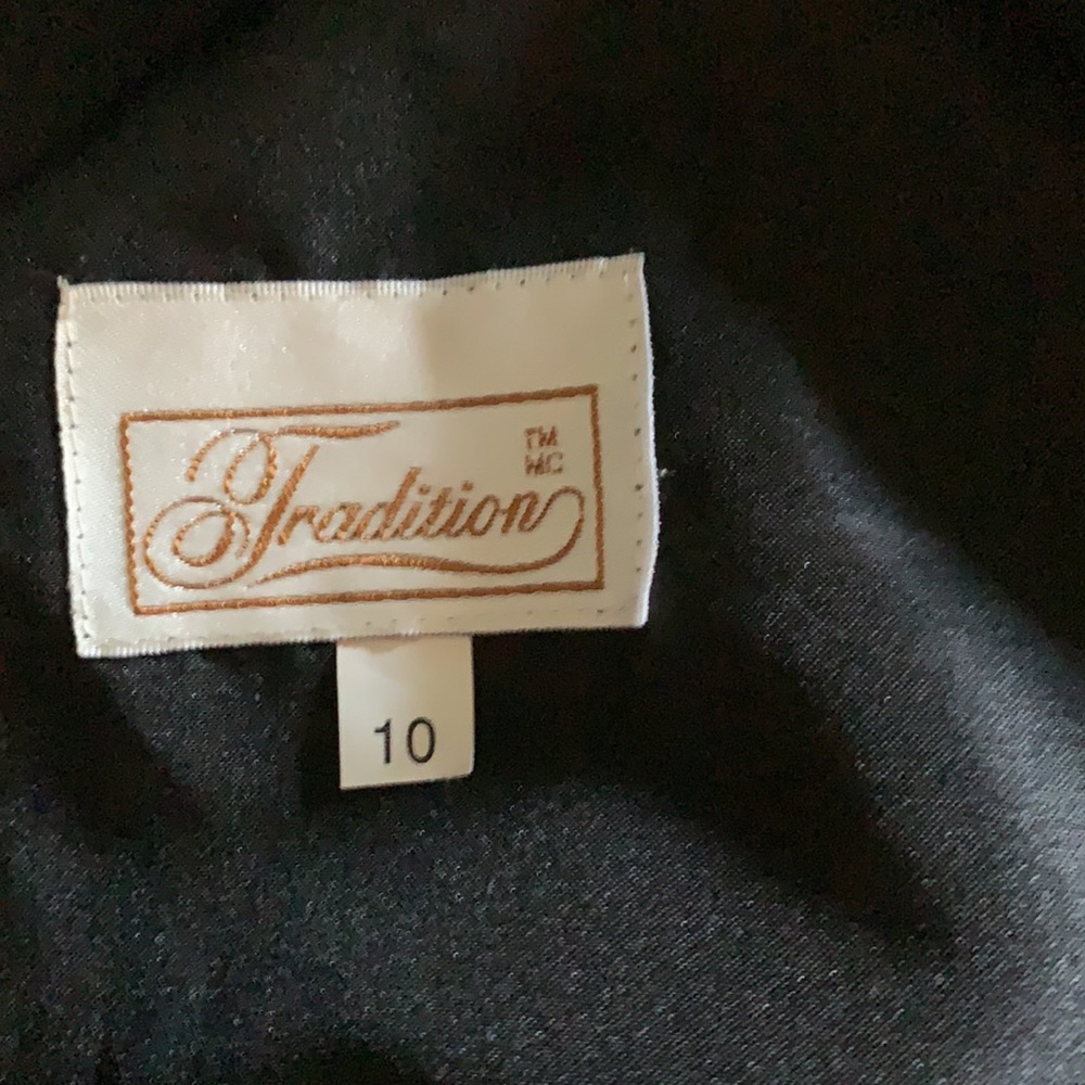 Vintage 1990s Traditions paisley vest waist cost - Picture 6 of 7